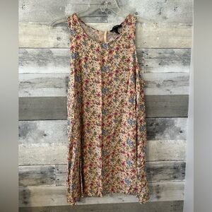 Forever 21 Multicolor Floral Midi Dress